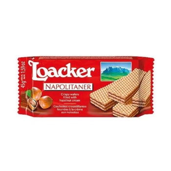  لواکر با طعم شکلات و فندق - 45 گرم635ff3a94e4ac46620